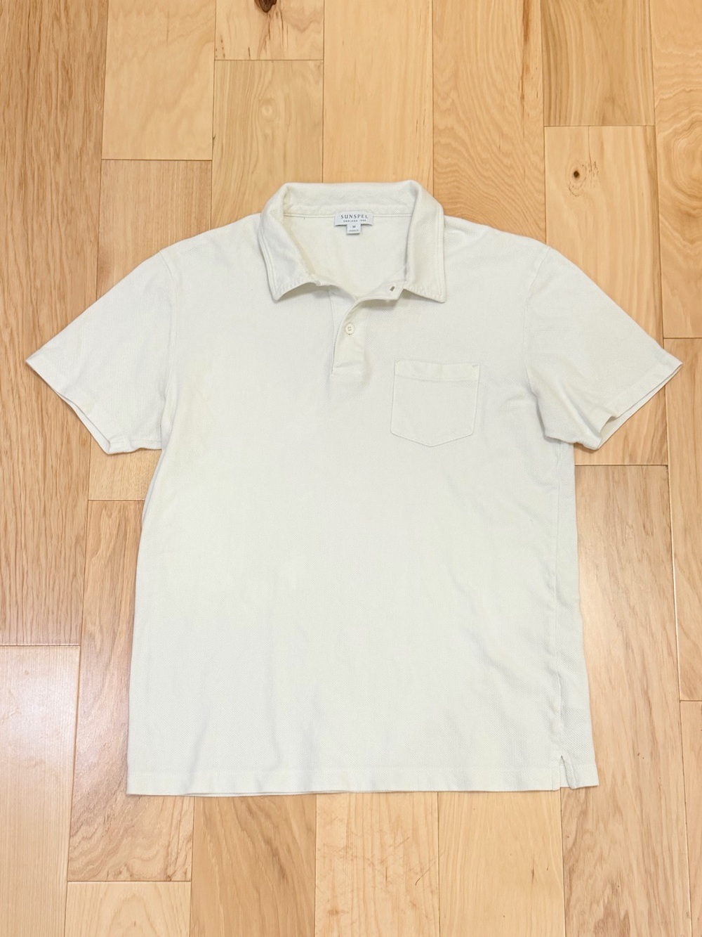 Sunspel Men’s Riviera Polo Cotton Shirt